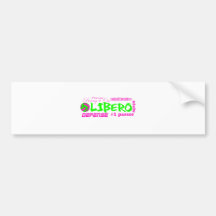 Libero Traits Bumper Stickers