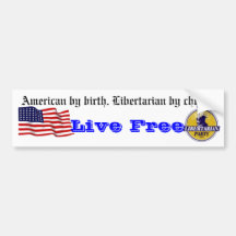 Libertarian Bumper Sticker