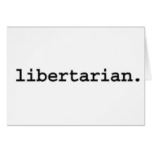 libertarian. greeting cards