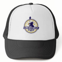libertarian party logo mesh hat