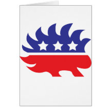 libertarian porcupine cards