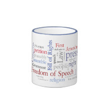 Liberté de parole de premier amendement : Journali Mug