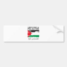 Liberté pour la Palestine (filistin hurra) Bumper Stickers