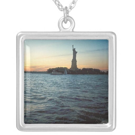 Liberty at Sunset Silver Necklace