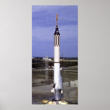 Liberty Bell 7 (Mercury Redstone 4) Launch Posters
