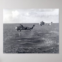 Liberty Bell 7 Splashdown & Recovery Posters