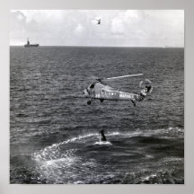 Liberty Bell 7 Splashdown & Recovery Poster