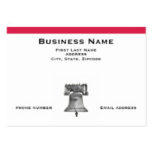 Liberty Bell Business Card