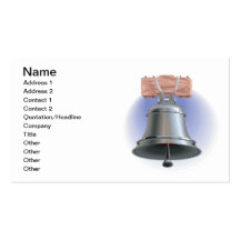 Liberty Bell Business Card Template