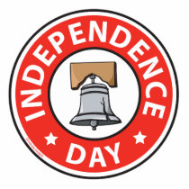Liberty Bell Independence Day photo sculptures