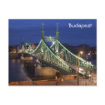 Liberty Bridge by night