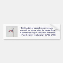 LIBERTY - bumper sticker