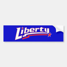 Liberty Bumper Sticker