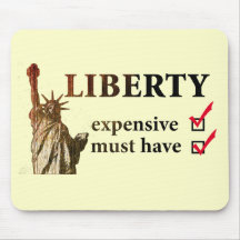 Liberty Checklist Mouse Pads