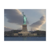 Liberty Clouds Postcard Post Card