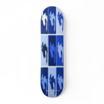 LIBERTY DOG PRO SHOP BLUE TONED BORDER DECK skateboards
