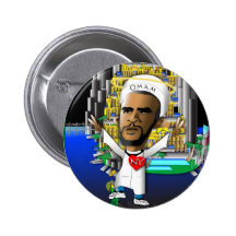 Liberty Drowned Pinback Buttons