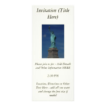 Liberty Enlightening the World - Statue of Liberty Invite