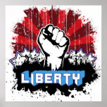 Liberty Fist Posters