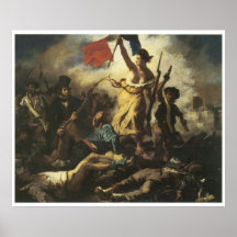 Liberty Leading the People, 1830 Poster