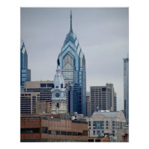 Liberty One and City Hall Photo Print