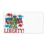 Liberty Personalized Shipping Labels