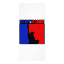 Liberty Rocks! Custom Rack Card