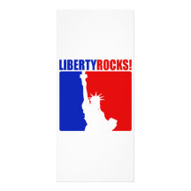 Liberty Rocks! Custom Rack Card
