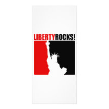 Liberty Rocks! Customized Rack Card