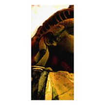 liberty rusted rack card design