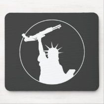 Liberty with Shotgun Mouse Pads