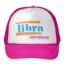 Libra Aqua Trucker Hat