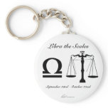 Libra Constellation/Zodiac Keychain