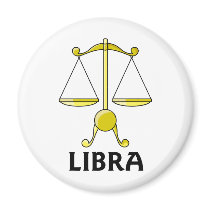 Libra Refrigerator Magnets