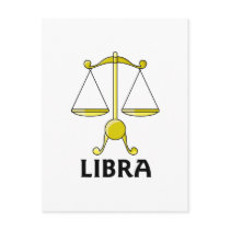 Libra Postcards