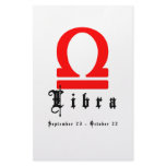 Libra, September 23 - October 22 stationery
