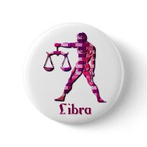 Libra Sign Round Button