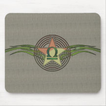 Libra Star Mouse Pad