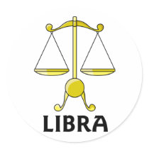 Libra Sticker