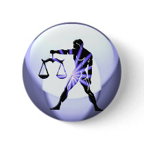 Libra Symbol  Button