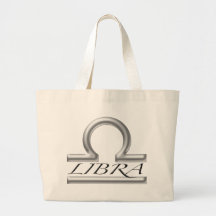 Libra Symbol Tote Bag