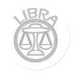 Libra the Scales Sticker