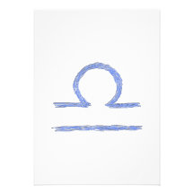 Libra. Zodiac Astrological Sign. Custom Invites