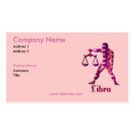 Libra Zodiac Business Card business cards