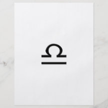 Libra - Zodiac Sign Custom Flyer