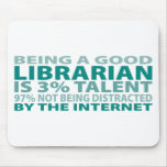 Librarian 3% Talent Mouse Pad