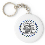 Librarian...Because I Said So keychains