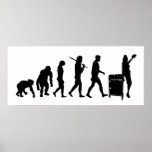 Librarian book lovers library index card gear posters