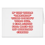 Librarian Humour ... Modelling Career cards