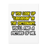 Librarian In Dictionary...My Picture postcards